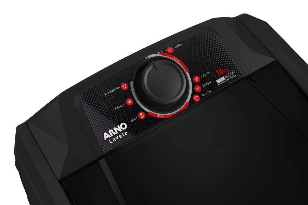 Miniatura Tanquinho Arno Lavete 10kg Preto - 127V