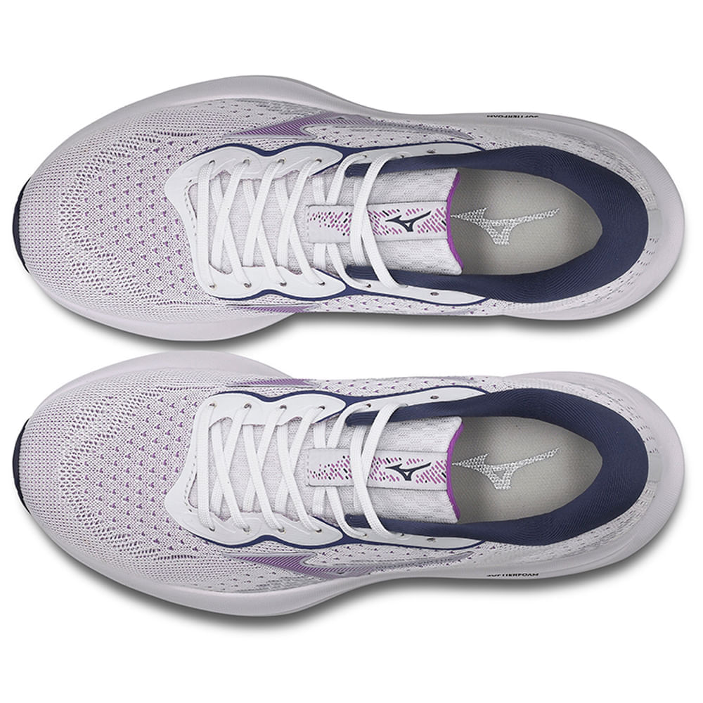 Miniatura Tênis de Corrida Feminino Mizuno Virtue 37 Branco