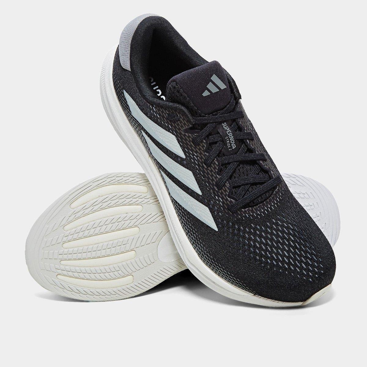 Miniatura Tênis Adidas Supernova Stride 2 Masculino Chumbo+Cinza - 38