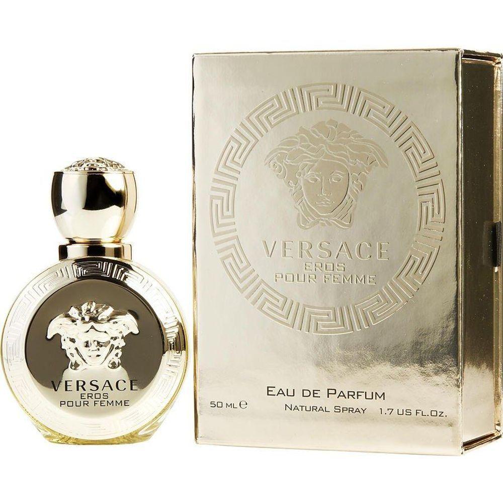Miniatura Perfume Feminino Versace Eros Pour Femme Gianni Versace Eau De Parfum Spray 50 Ml