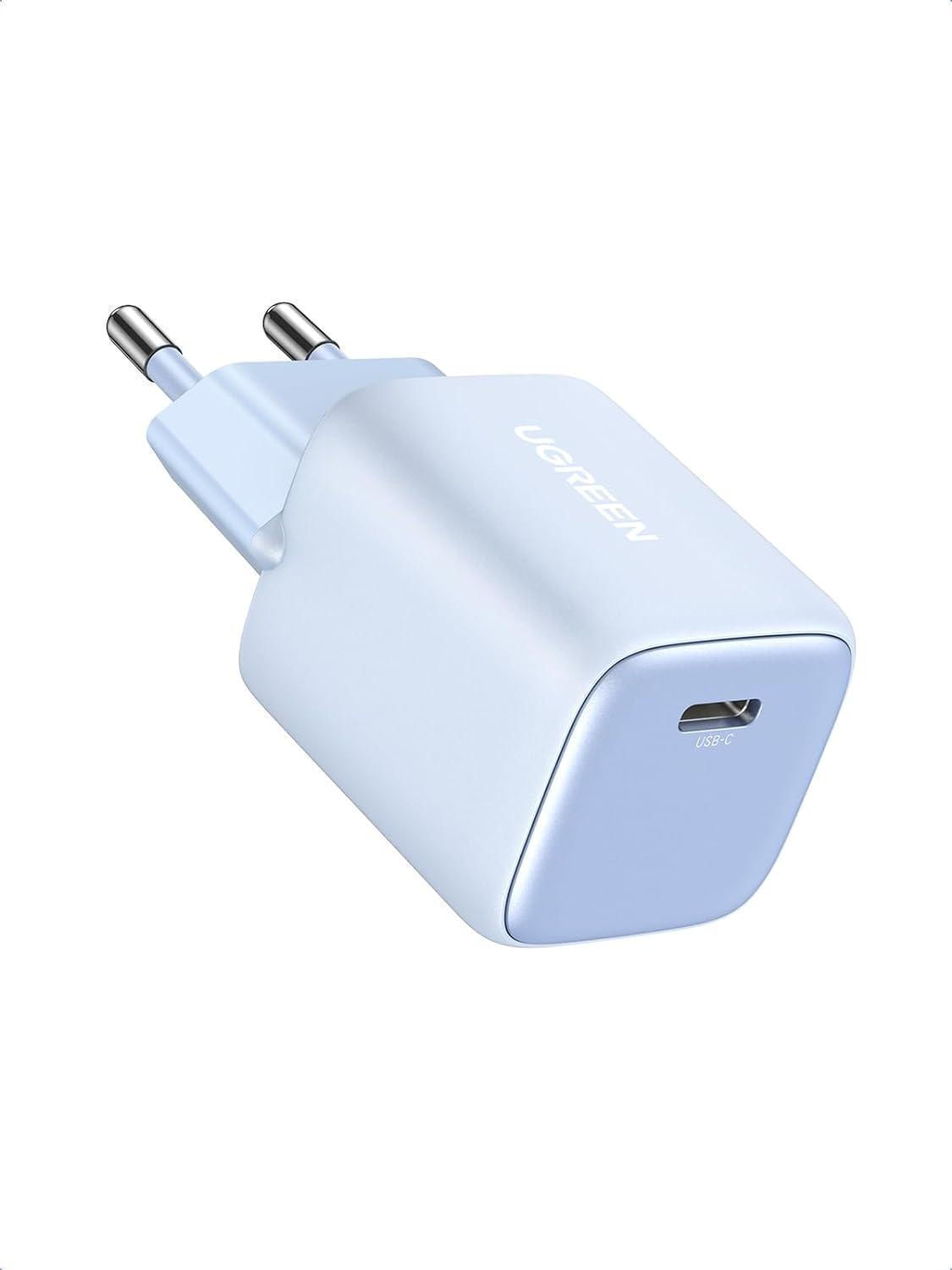 Miniatura Carregador Ugreen USB-C 30W PD 3.0 Azul