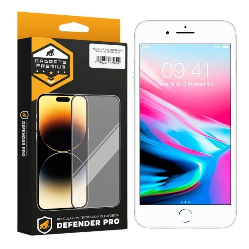 Miniatura Película Para Iphone 7 Plus - Defender Pro - Preta - Gshield