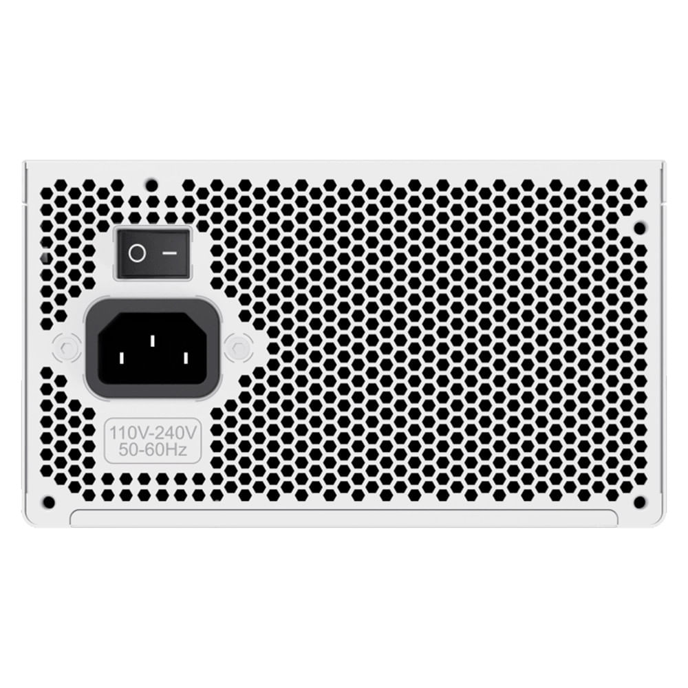 Fonte Gamemax 850W GX850 PRO - 80 Plus Gold - Full Modular - White 80 Plus Gold - Branco - 150(L) 140(P) 85(A) mm - 36 meses - Gamemax - ATX Modular - 50 - 60Hz - GX850 PRO - Fonte Gamemax 850W GX850 PRO . - Garantia do Fabricante - Bivolt