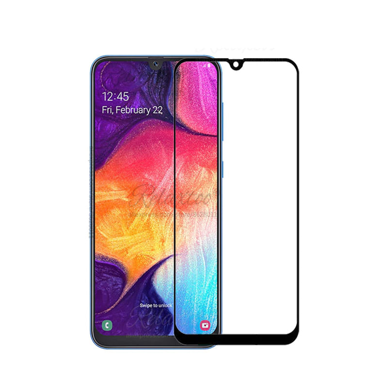 Miniatura Pelicula de Vidro 3D Samsung Galaxy A70 2019 Tela Toda