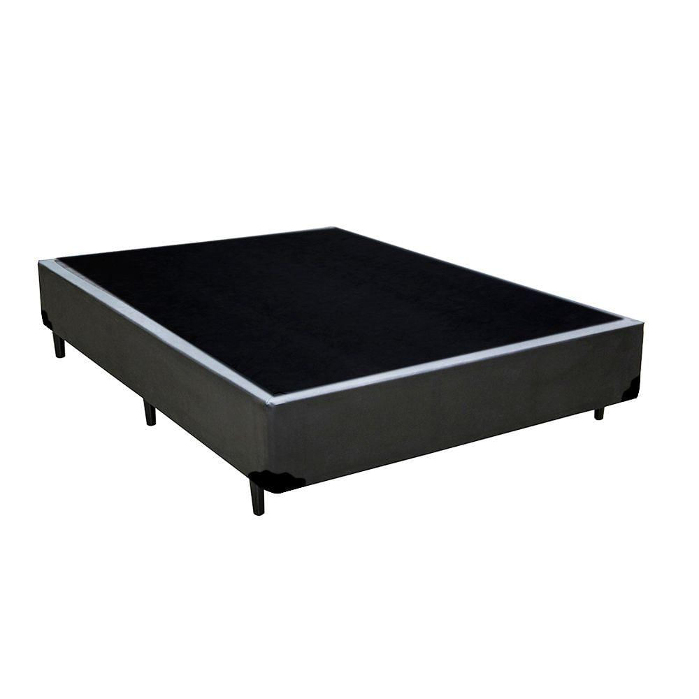 Miniatura Base Box Casal Corino Homequeen Cinza 40x138x188