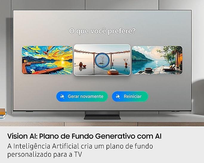 Smart TV Samsung 75" Vision AI TV QLED 4K 2025 QN75Q7FAAGXZD