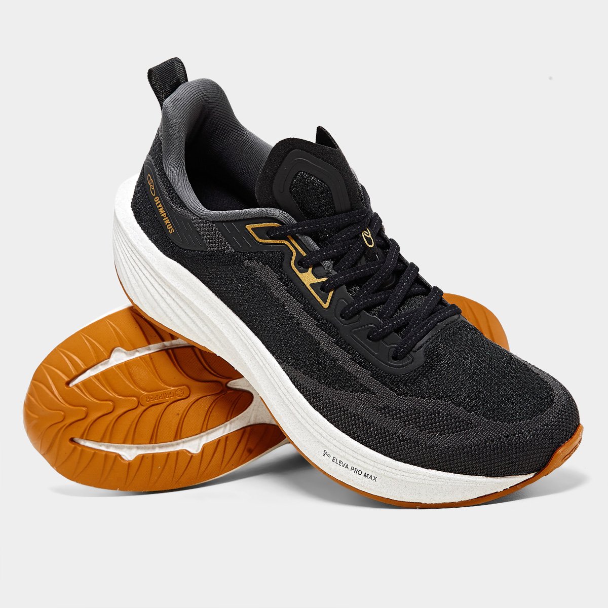 Miniatura Tênis Olympikus Volta Masculino Preto+Grafite - 39
