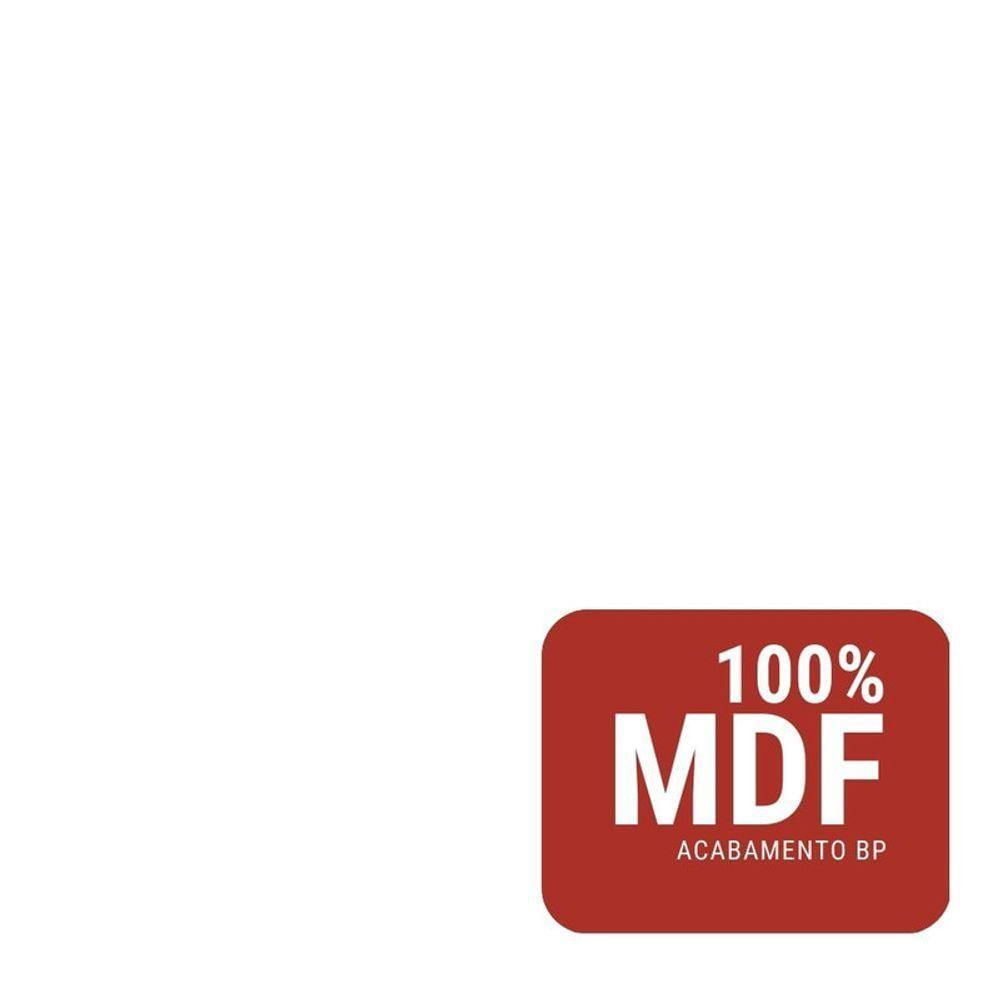 Espelho Para Banheiro Com Led 60cm Mdf Grafite - On Móveis