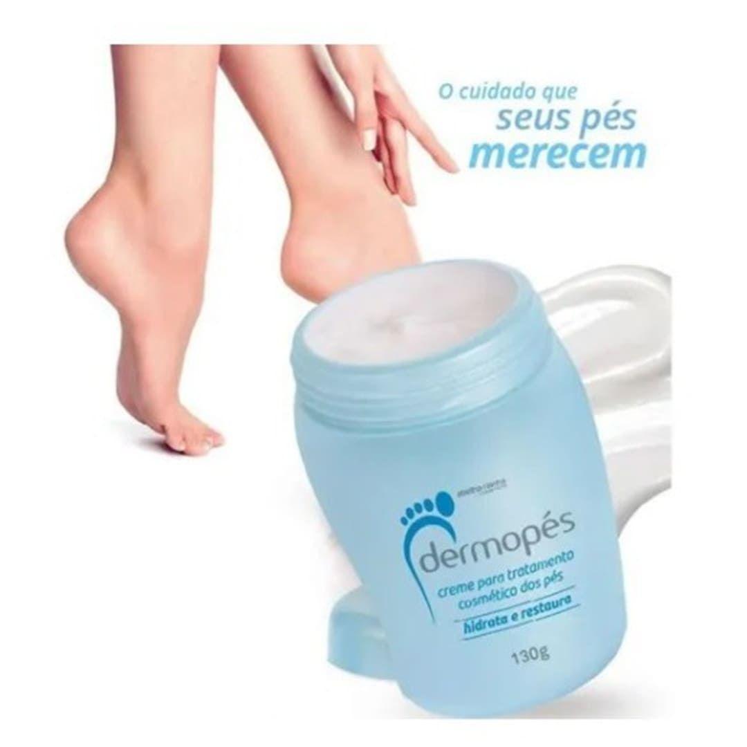 Kit 7 Dermopés Creme Tratamento Dos Pés Hidrata E Restaura