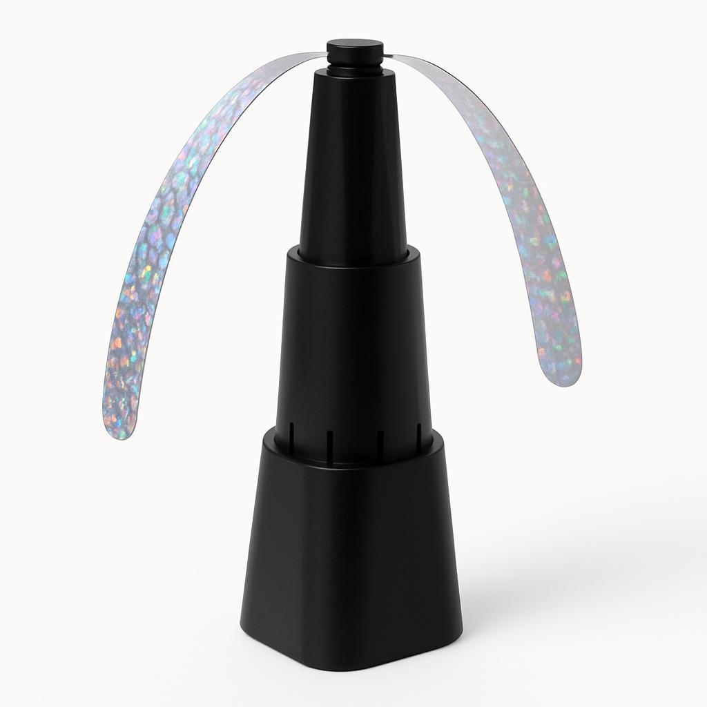 Miniatura Mini Ventilador Anti Moscas Repelente Espanta Mosquito Mesa