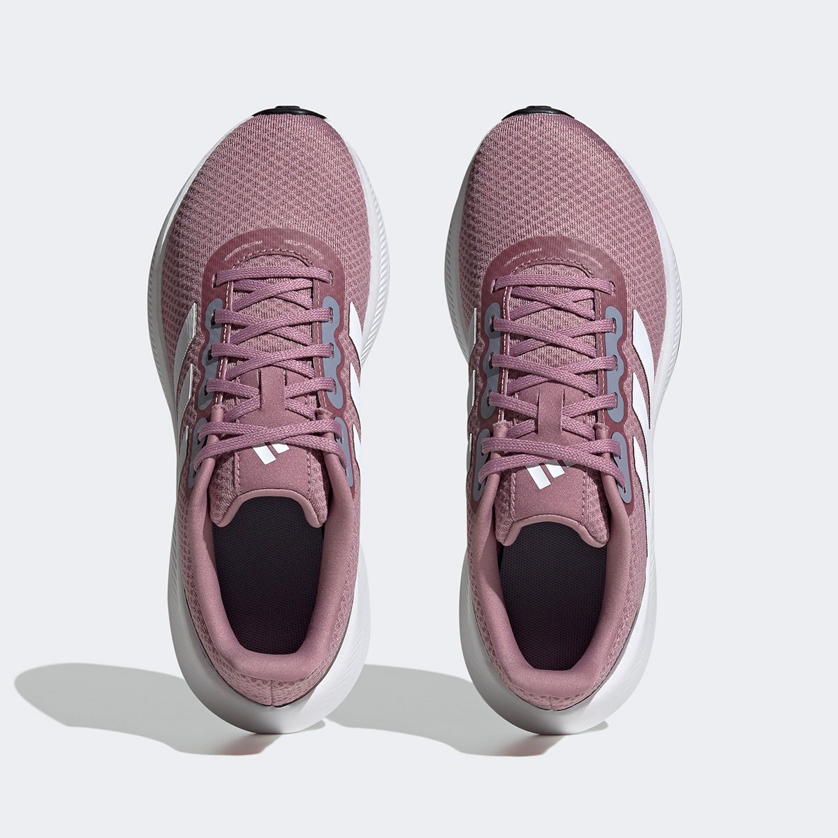 Miniatura Tênis Adidas Runfalcon 3.0 Feminino Rosa+Branco - 34