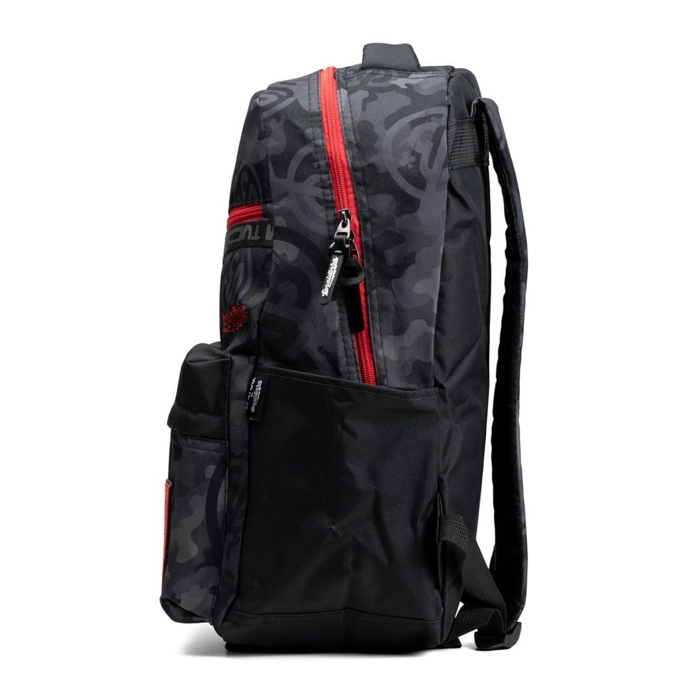 Miniatura Mochila Escolar Masculina Infantil Enaldinho Preta Preto