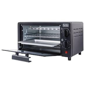 Miniatura Forno Elétrico Black&Decker FT9N 9L Timer 60min Vidro Temperado 250°C 220V