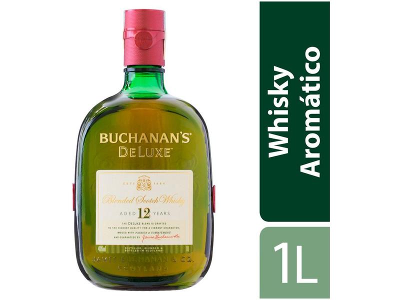 Miniatura Whisky Buchanans Deluxe 12 Anos Blended 1L