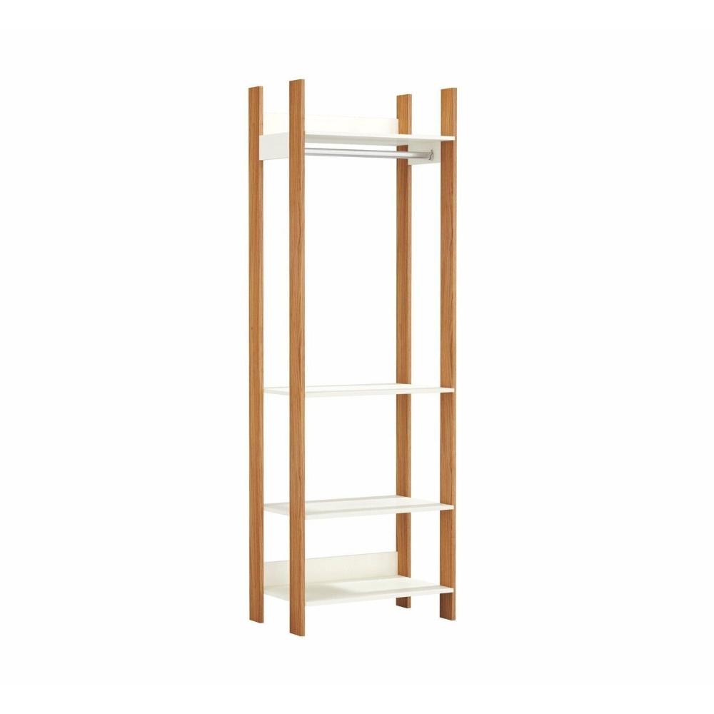 Miniatura Módulo para Closet Cabideiro 220cm Tw402 Freijó/Off White