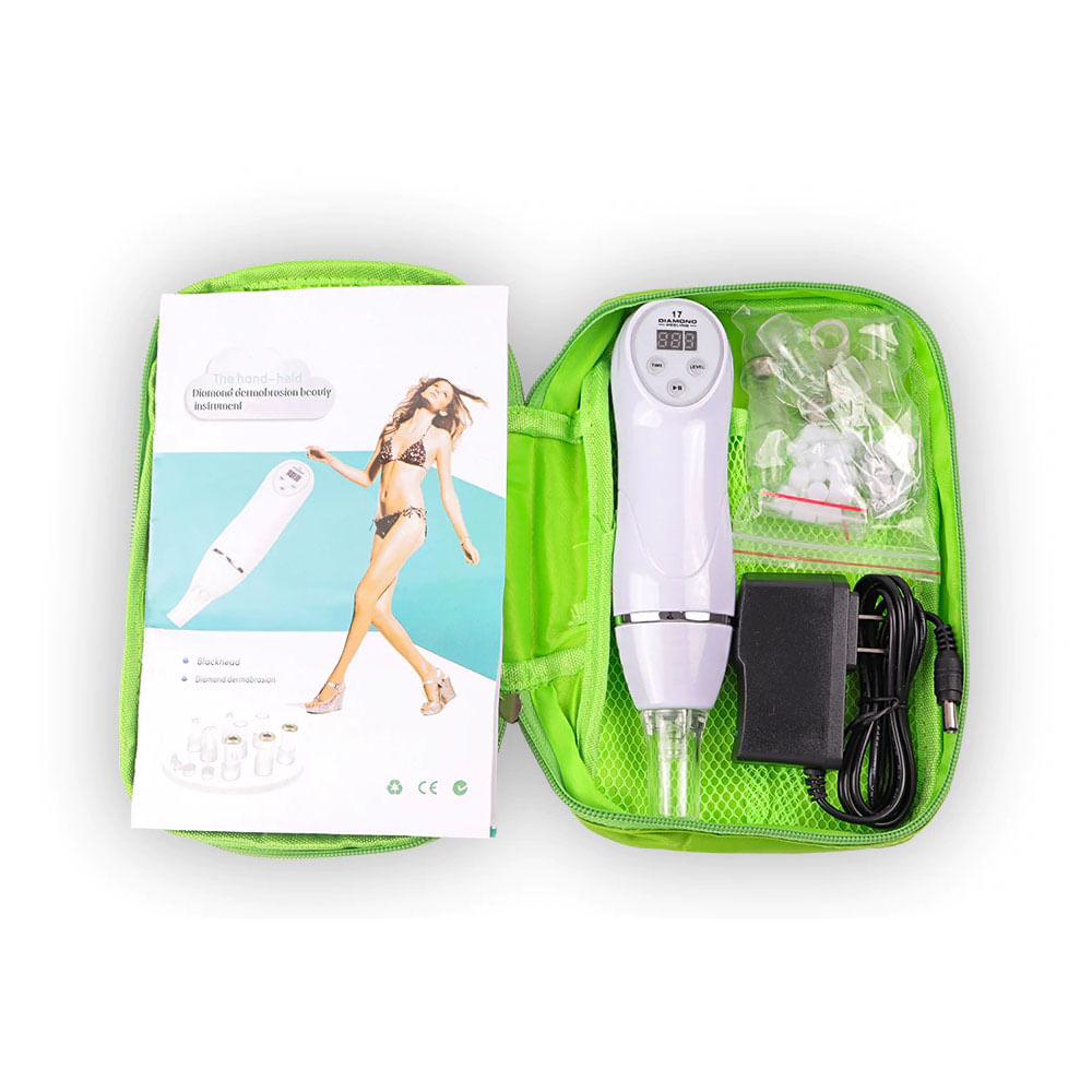 Peeling Diamante Vácuo Portátil Dermo Abrasivo Bivolt Sc