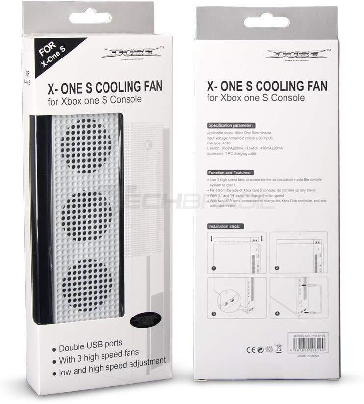 Cooler Hub Usb Xbox One Slim Exautor De Calor Refrigeração