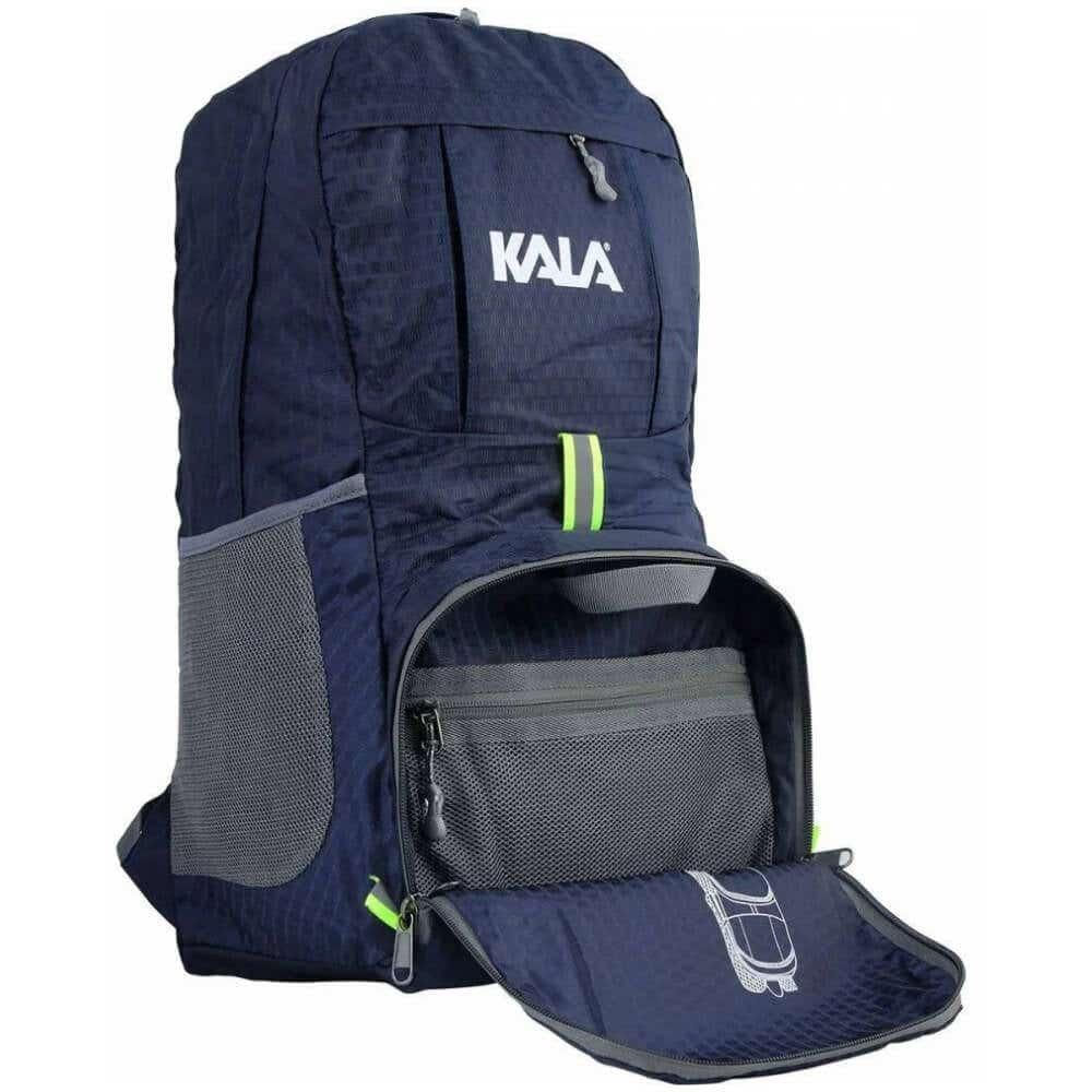Miniatura Mochila Ultra Compacta 30 Litros em Poliéster Azul KALA
