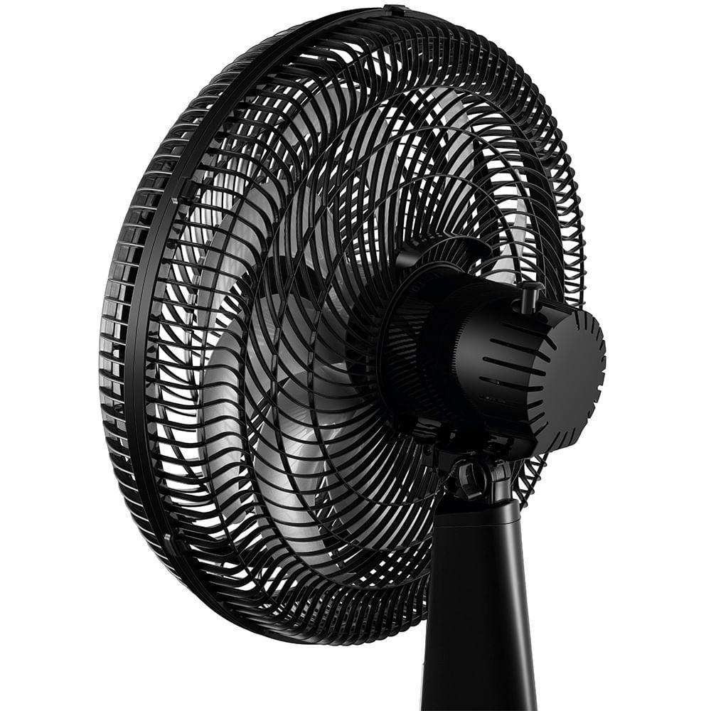 Miniatura Ventilador De Mesa Mondial Turbo 8 Pás 40 Cm Repelente Pastilha Vtx-40-8p-rp Vent 40cm-220v-preto/prata 220V