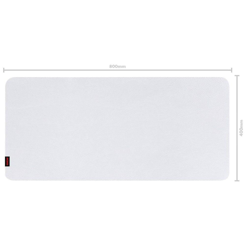 Mouse Pad Desk Mat Exclusive Branco 800x400 Pcyes - Pmpexw