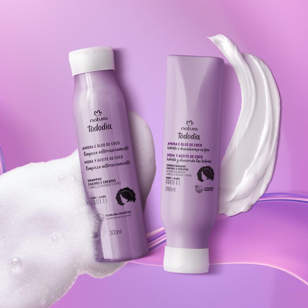 Kit Tododia Amora e Óleo de Coco - Shampoo e Condicionador