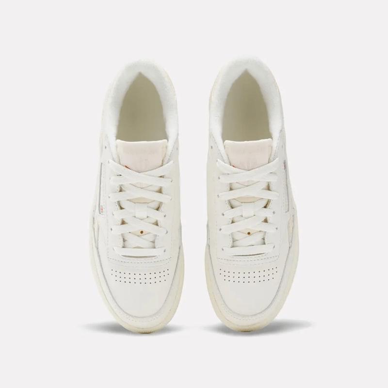 Miniatura Tênis Reebok Club C Revenge Vintage Feminino Off White/Bege 34 - OFF WHITE/BEGE