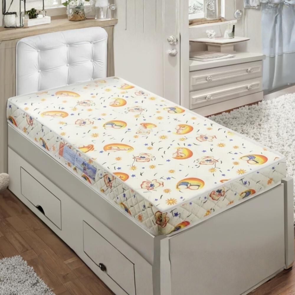 Colchao Infantil Mini Cama Nana Nenem 150x70 Umaflex Colorido