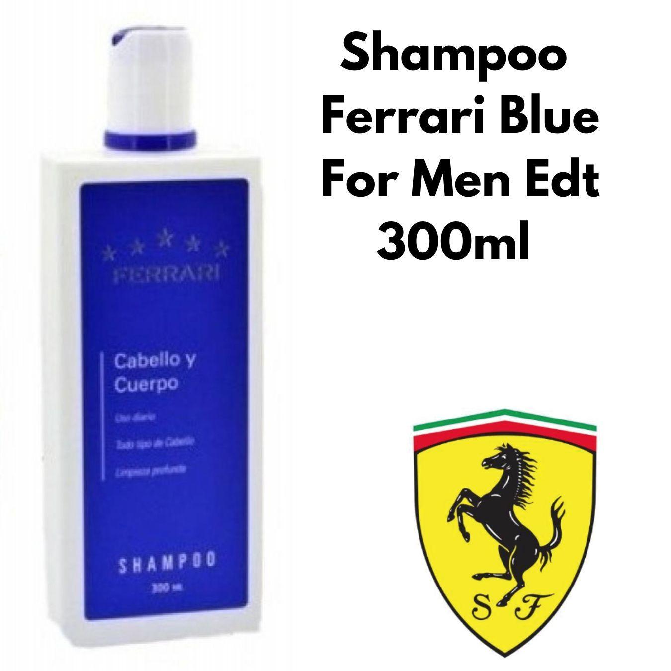 Miniatura Shampoo Ferrari Blue For Men Edt 300Ml