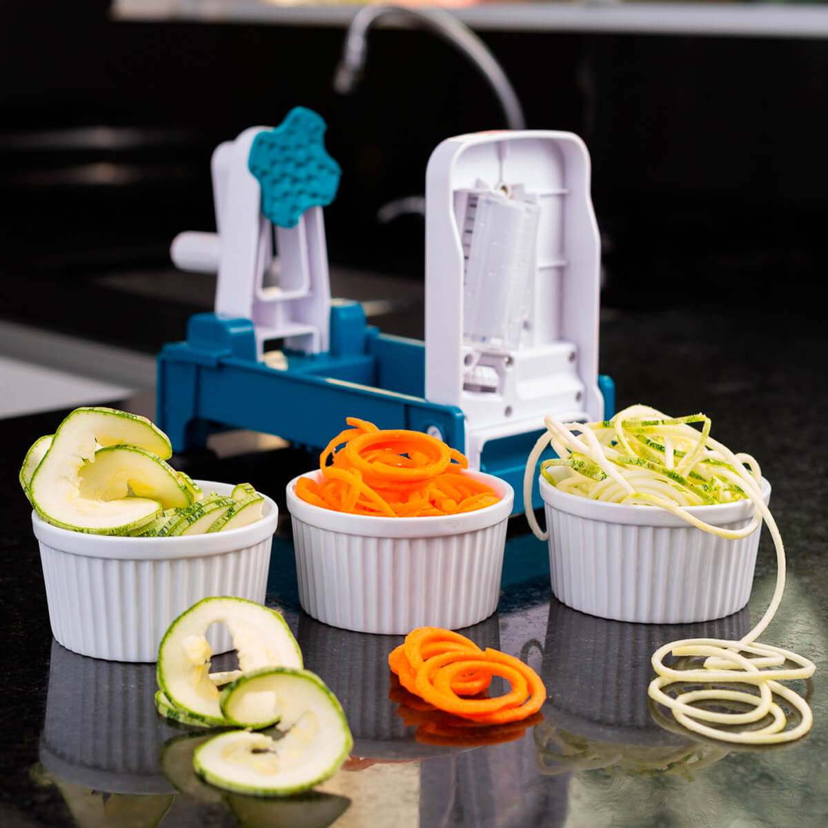Miniatura Espiralizador de Legumes Dobrável - Prana