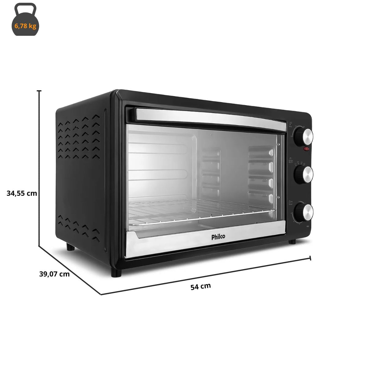 Forno Elétrico Philco PFE44P 1500W Dupla Resistência 44L 110V 110V