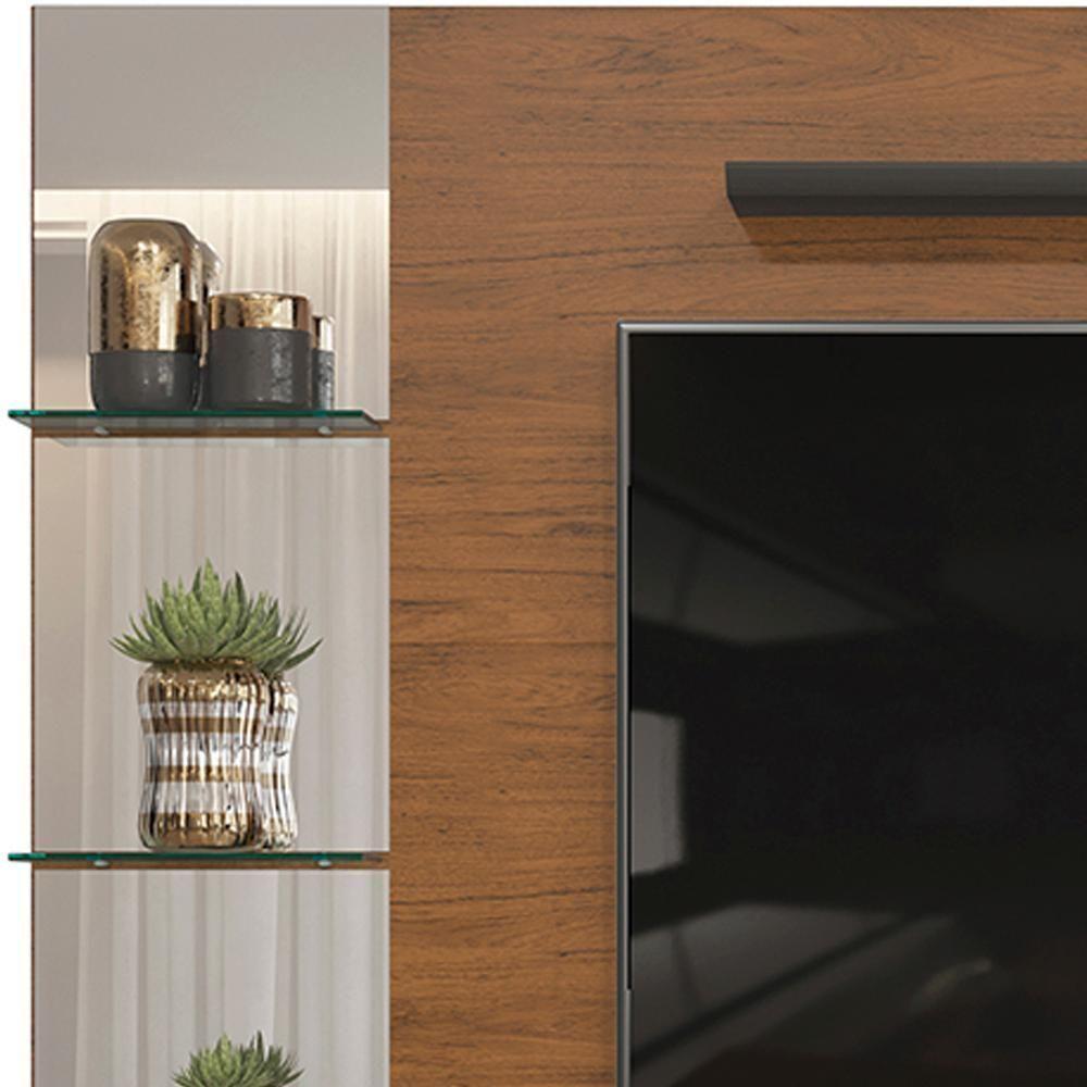 Painel Suspenso Tv 60 Pol 180 Cm 27380 Freijo Cinza Urbano Dj Moveis Freijo Cinza Urbano