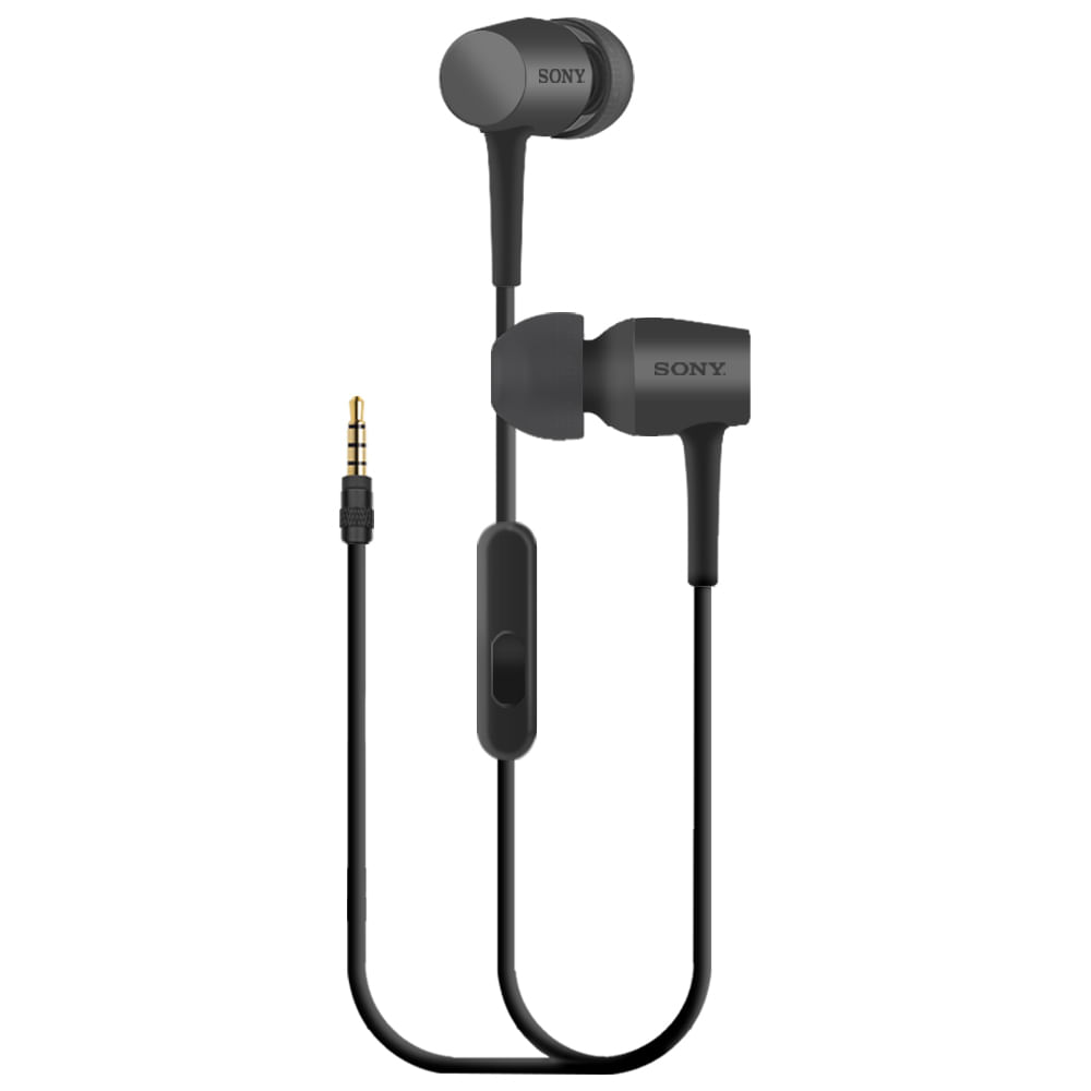 Miniatura Fone Ouvido Earphone Stéreo Intra-Auricular Preto