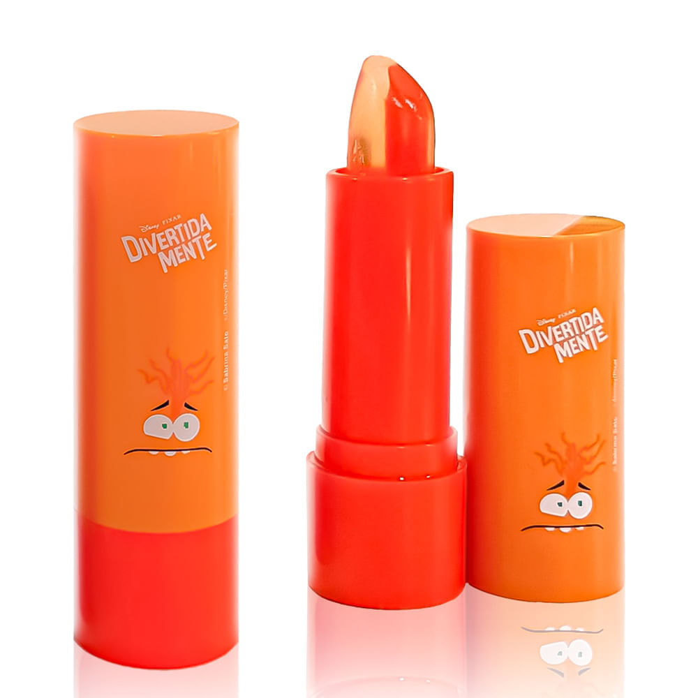 Miniatura Lip Balm Divertidamente Jelly Ansiedade com Vitamina E Sabrina Sato Laranja Eletrizante 3,5g