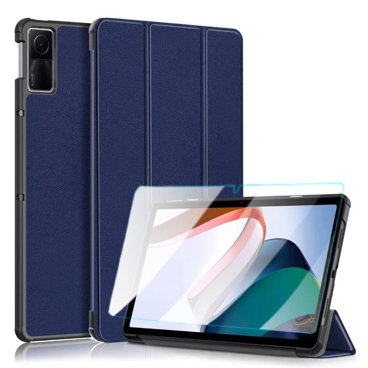 Miniatura Capa Couro Para Tablet Xiaomi Redmi Pad 10.6 (2022)+Película