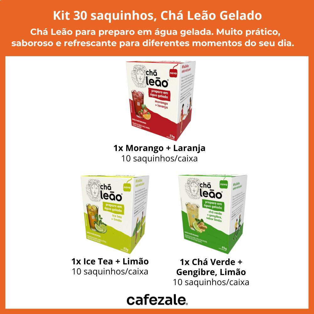 Miniatura Chá Leão Gelado, 30 Saquinhos