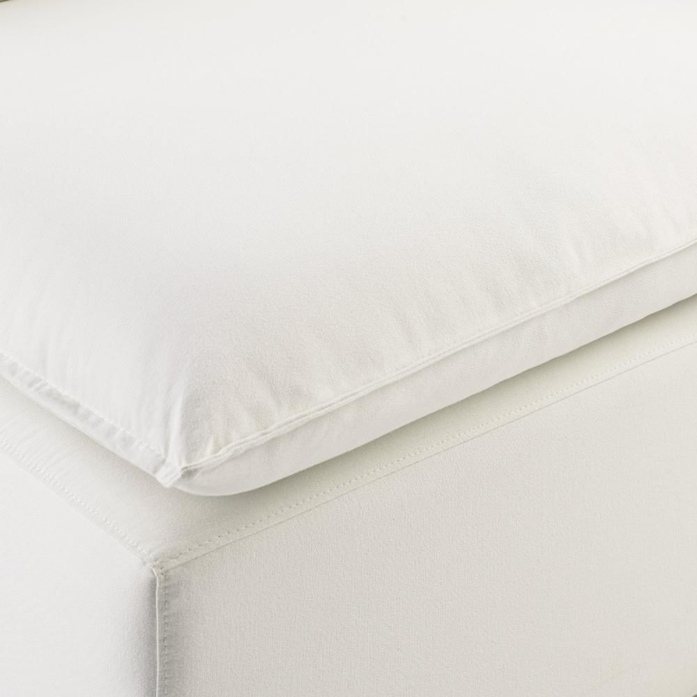 Miniatura Módulo Braço Esquerdo para Sofá Modular Hug 125cm CabeCasa MadeiraMadeira Bege