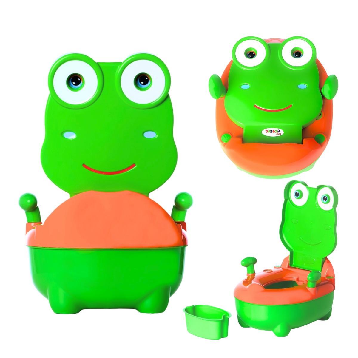 Troninho Penico Infantil Musical Sapinho Verde - Replay Kids