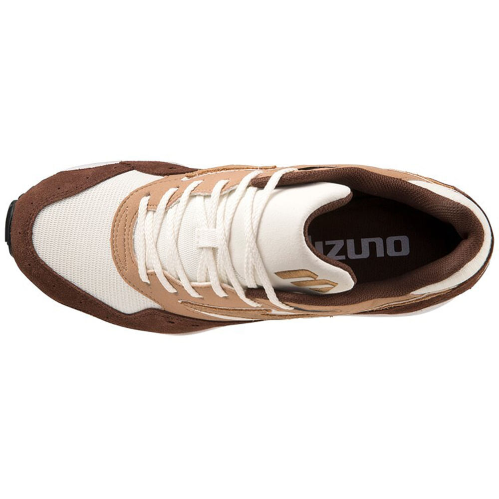 Miniatura Tênis Casual Unissex Mizuno Contender Marrom - 34