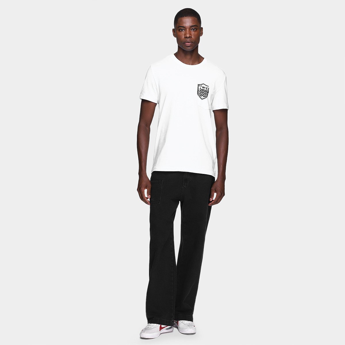 Miniatura Camiseta Osklen Masculina Branco - G