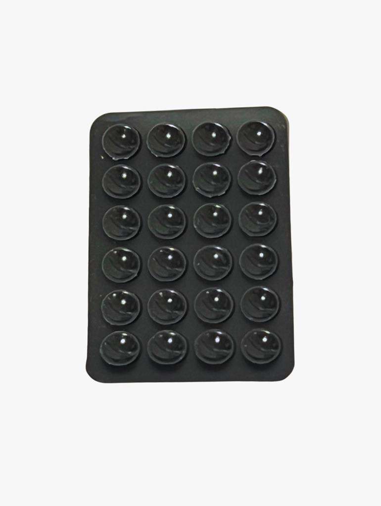 Miniatura Suporte Silicone Ventosa Celular Superfície - PRETO