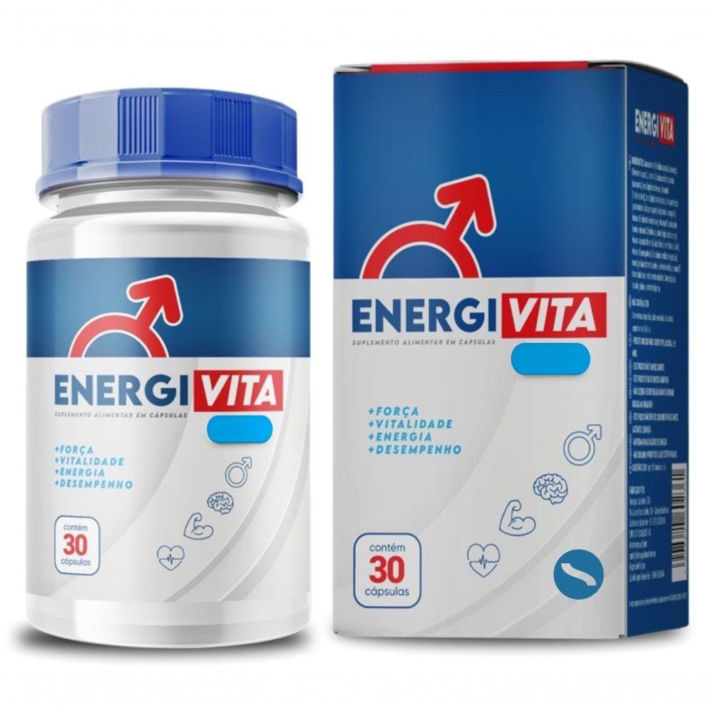 Kit 12x Energi Vita Suplemento Alimentar 30 Cápsulas B