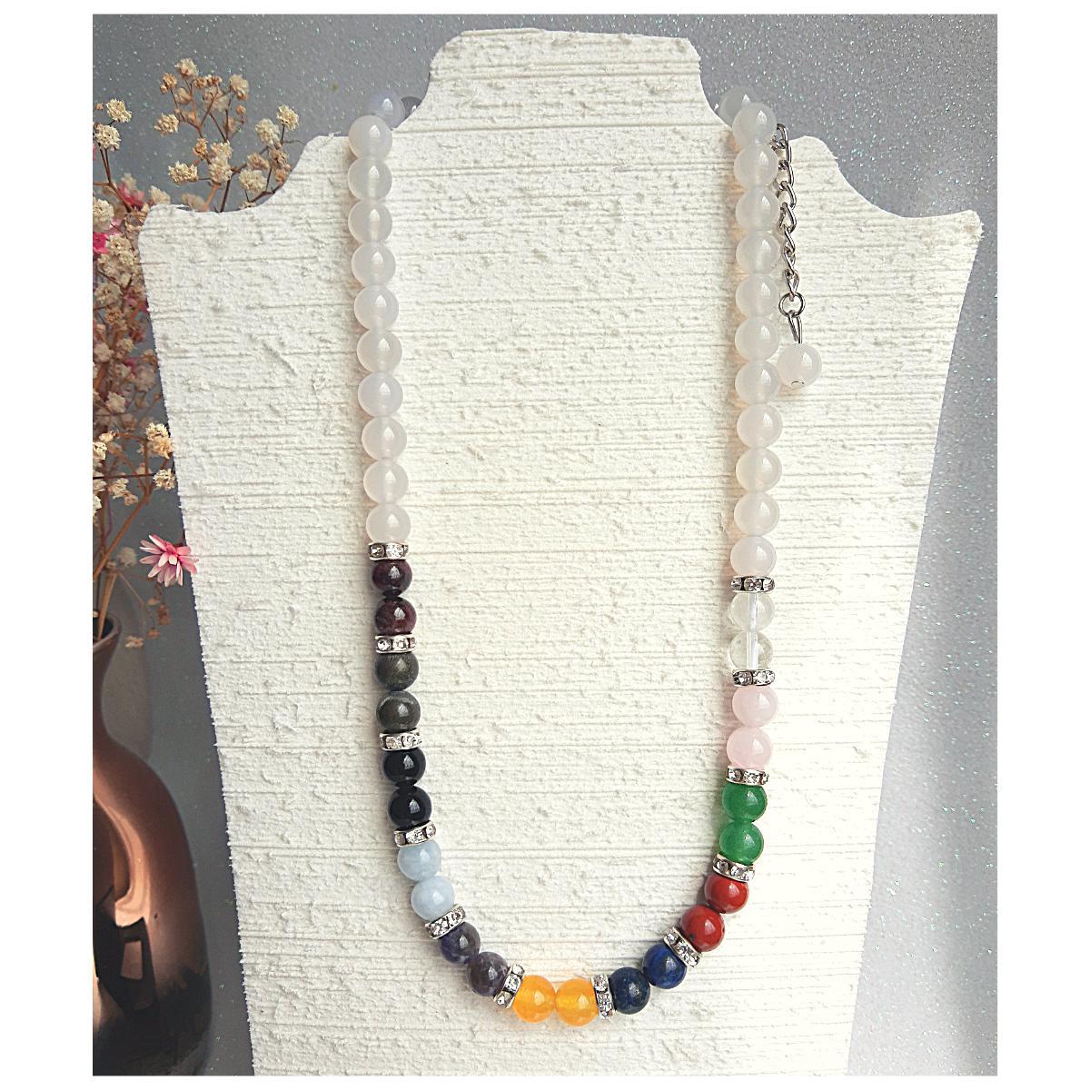 Choker Gargantilha Em Pedras Naturais