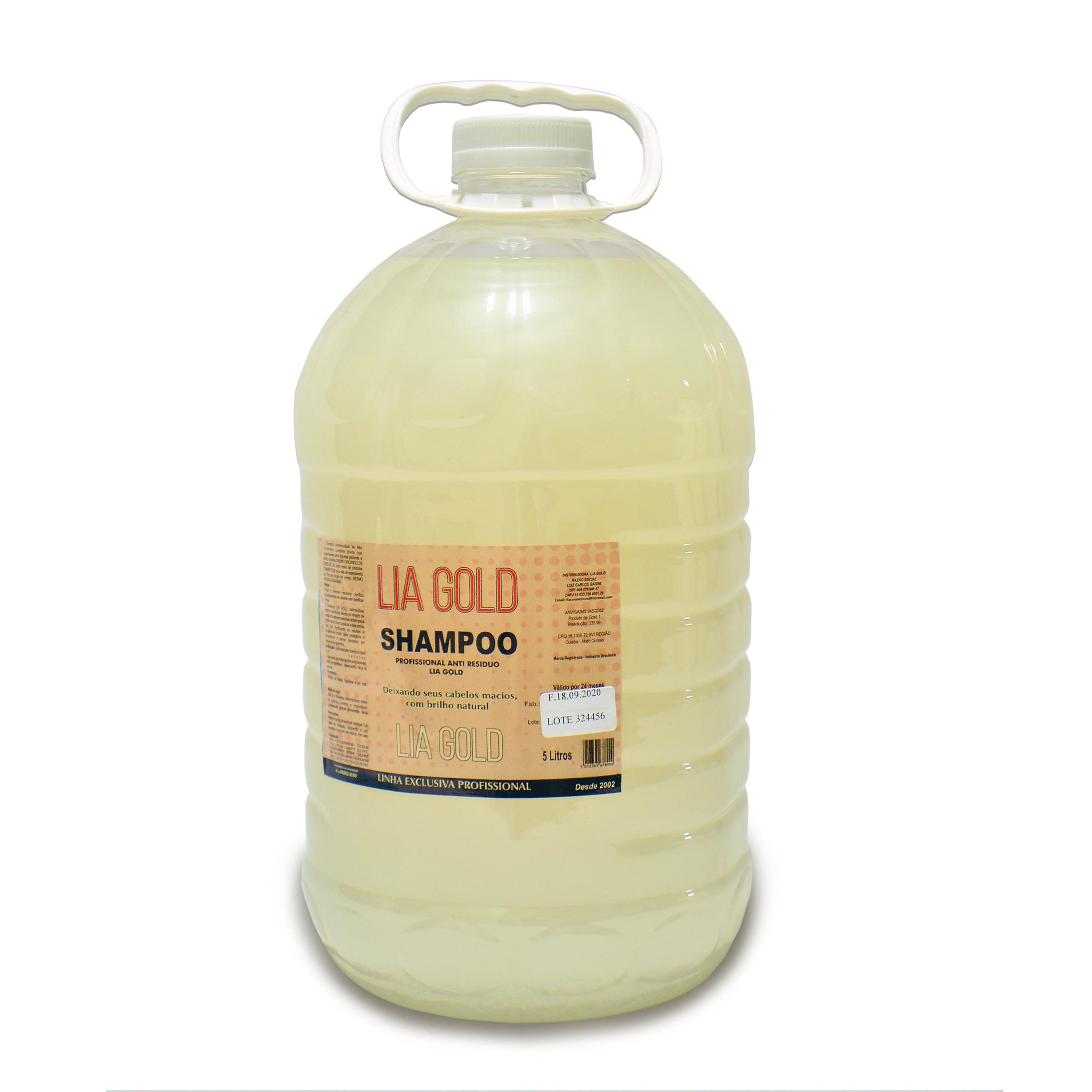 Miniatura Shampoo Lia Pet Galão 5 Litros Cachorro E Gato