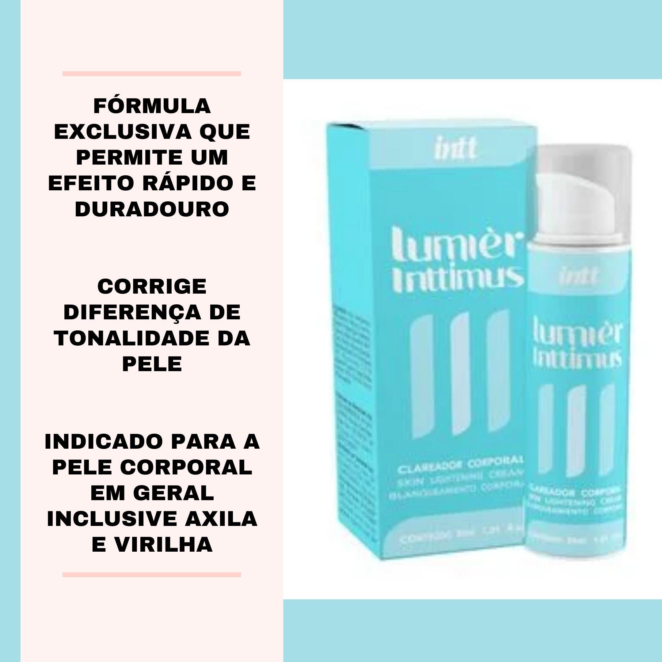 Kit Tira Mancha Do Bumbum Produtos Clarear Firmar E Esfoliar