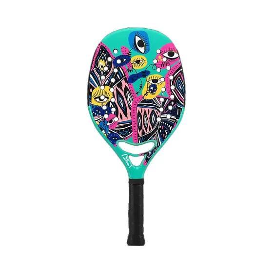 Miniatura Raquete Beach Tennis Turquoise Samsara - Kevlar 22mm