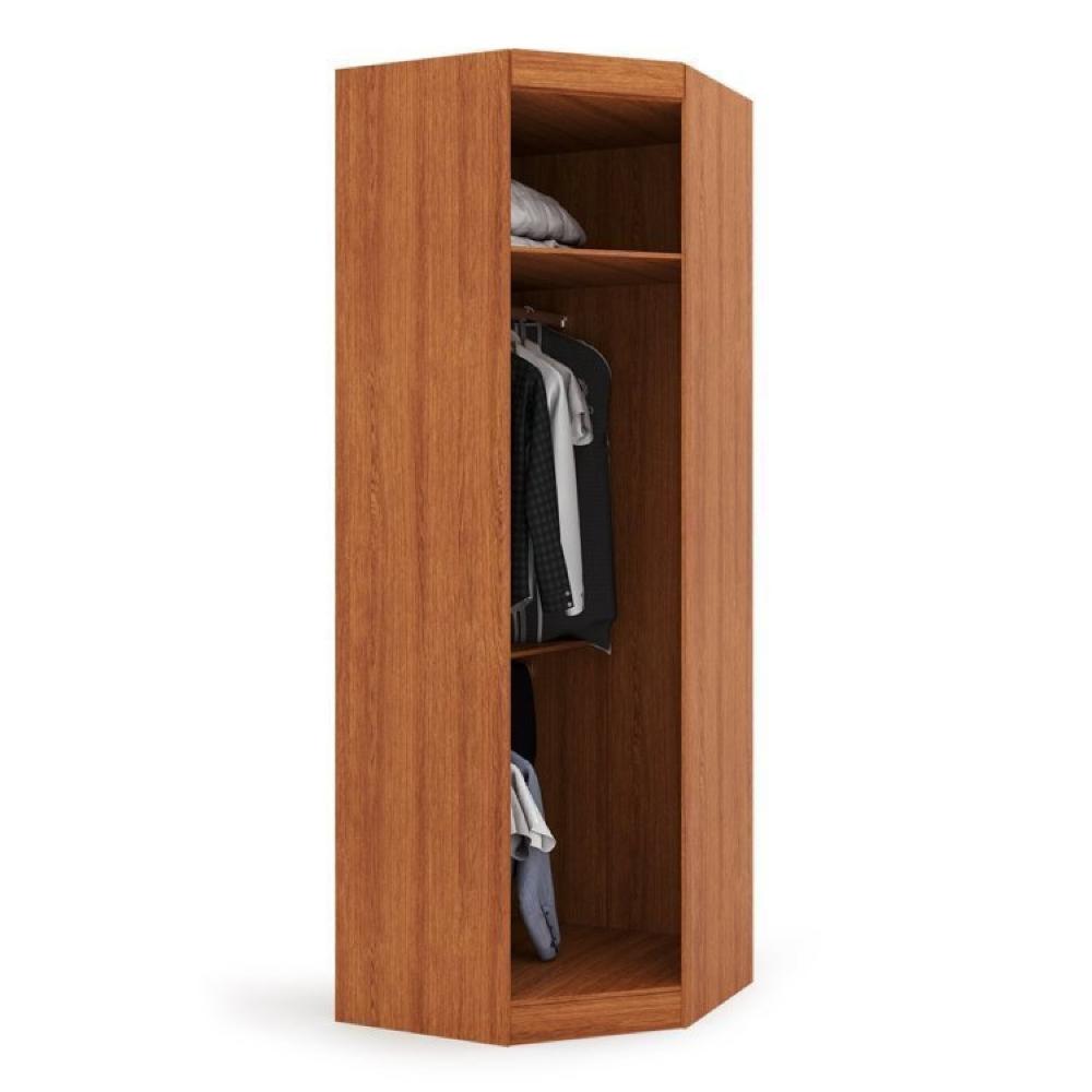 Conjunto para Quarto com Guarda Roupa Modular Gênova Plus Freijó Wood/Off-White