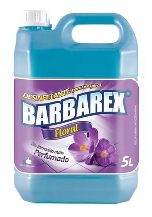 Miniatura Desinfetante Barbarex Floral 5L: Limpeza Profunda E Aroma De