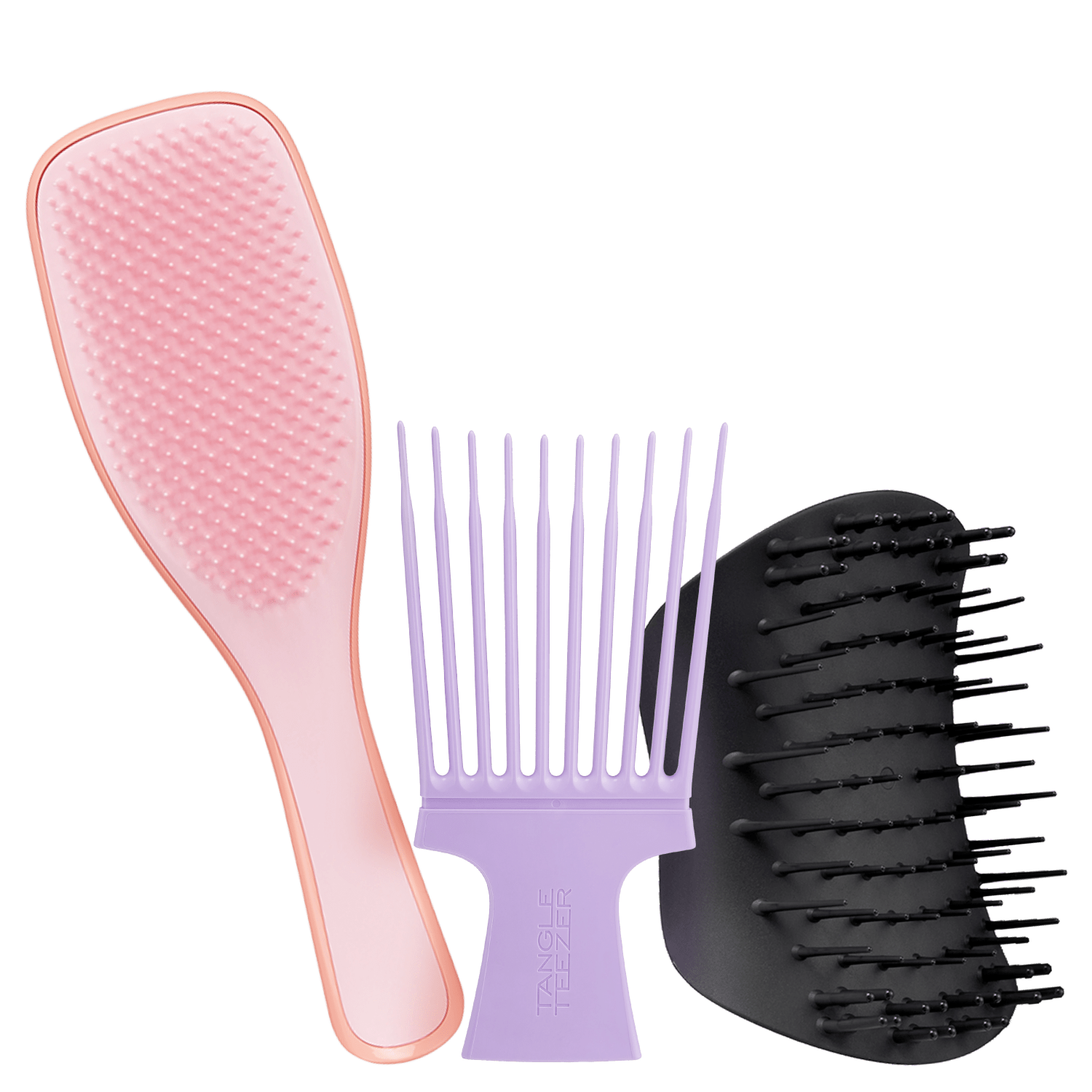 Miniatura Kit Tangle Teezer Para Cabelos Crespos (3 Produtos)