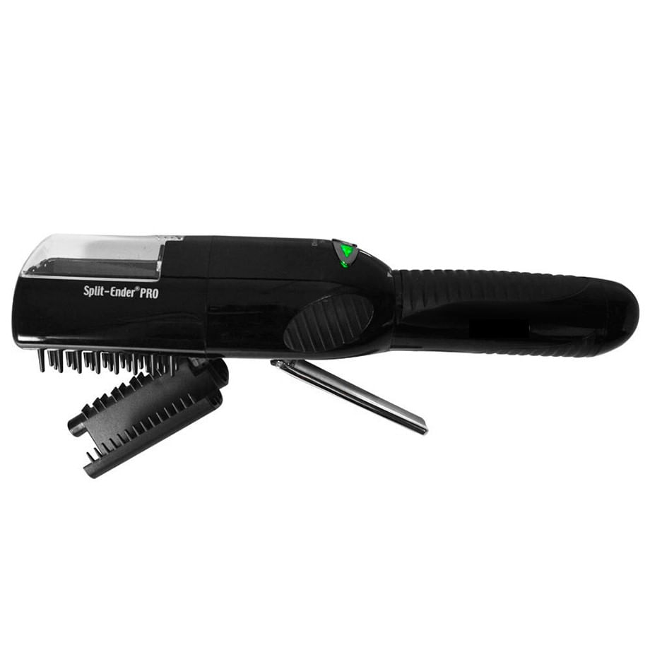 Miniatura Escova Corte Bordado Split Ender Com Escova Mágica Alisadora