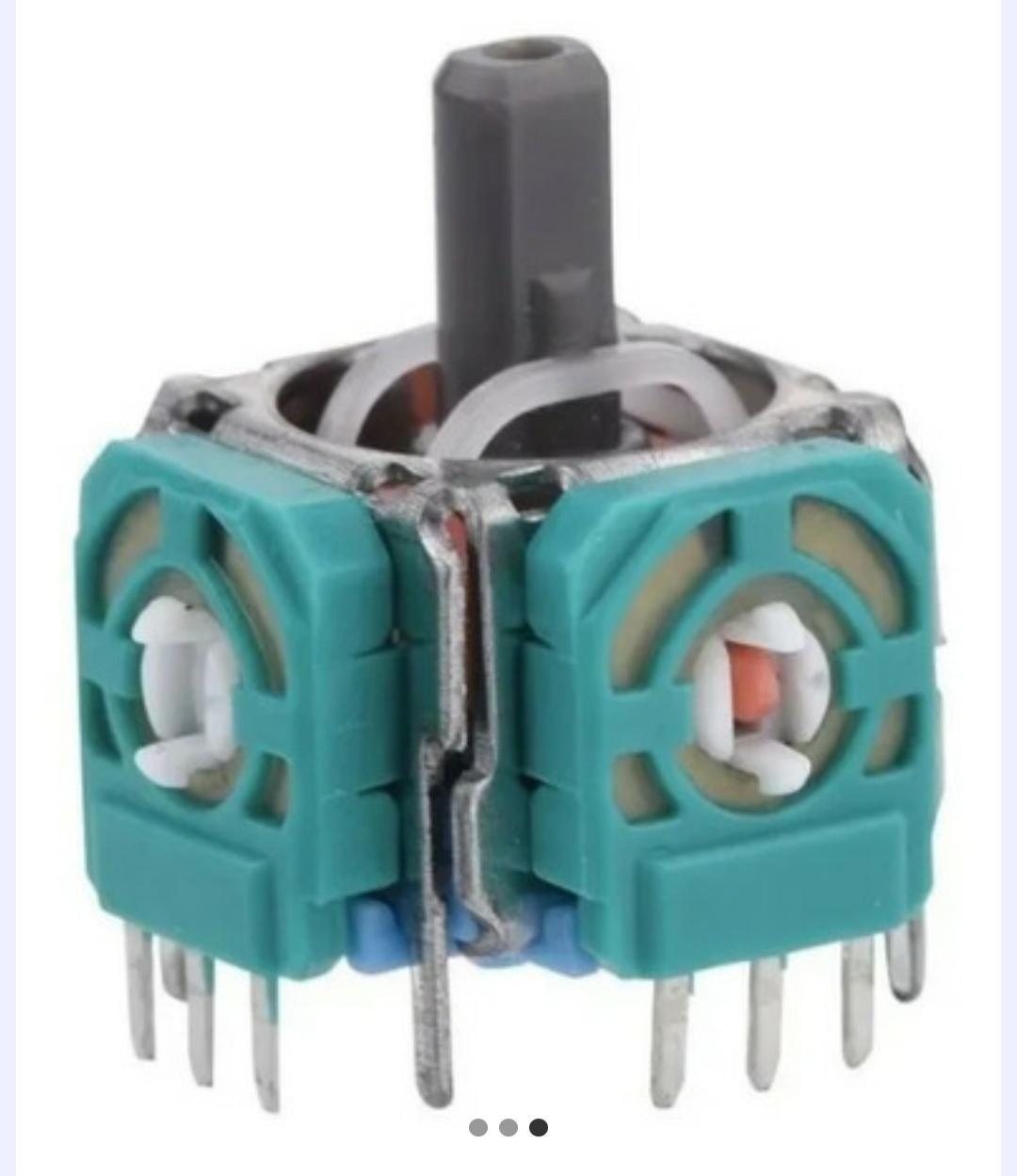 Miniatura Joystick 3D para Controle PS4 Substituição Analógica OEM